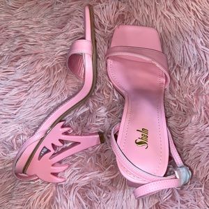 Pink Shein Heels